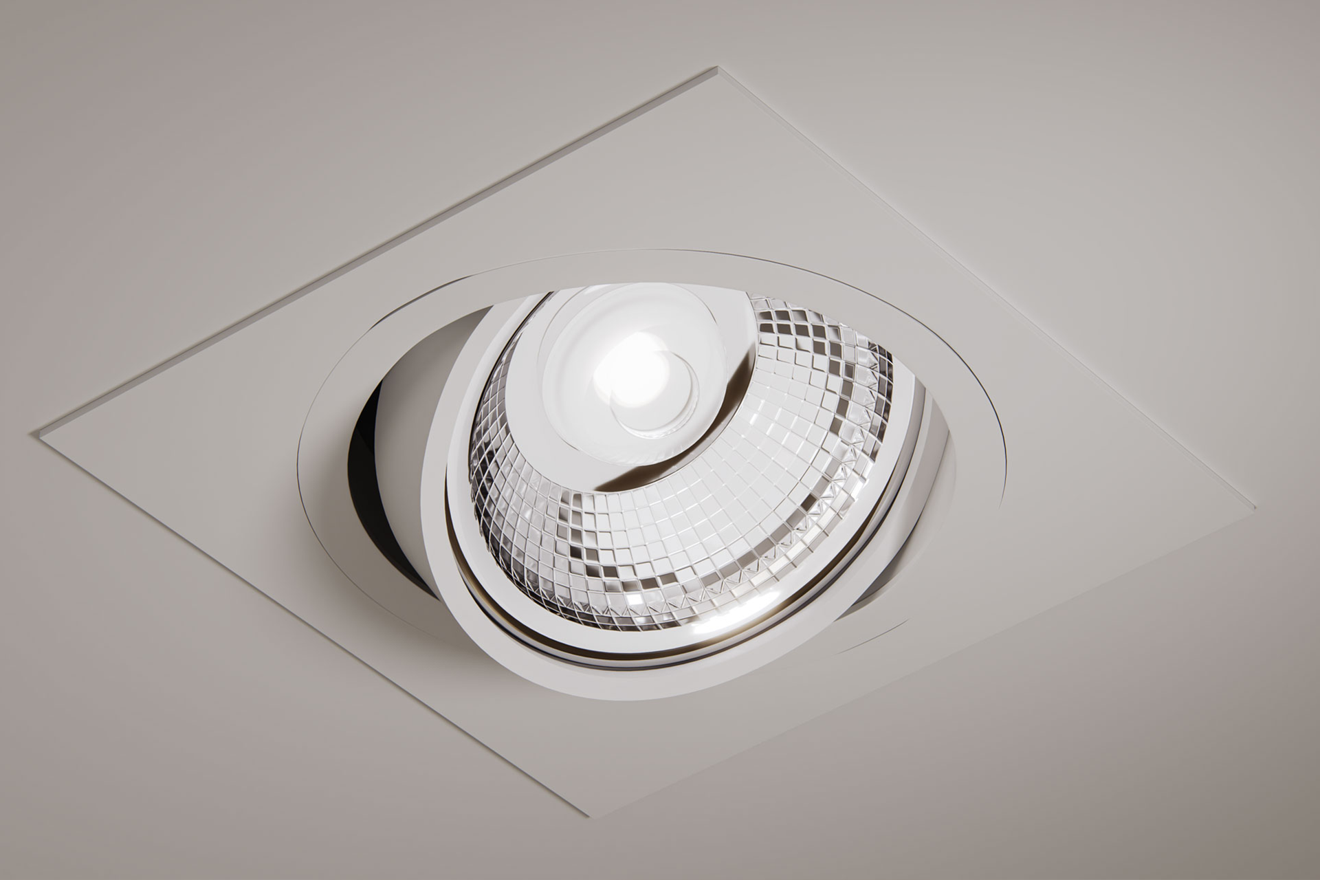 bombilla LED AR111 blanca