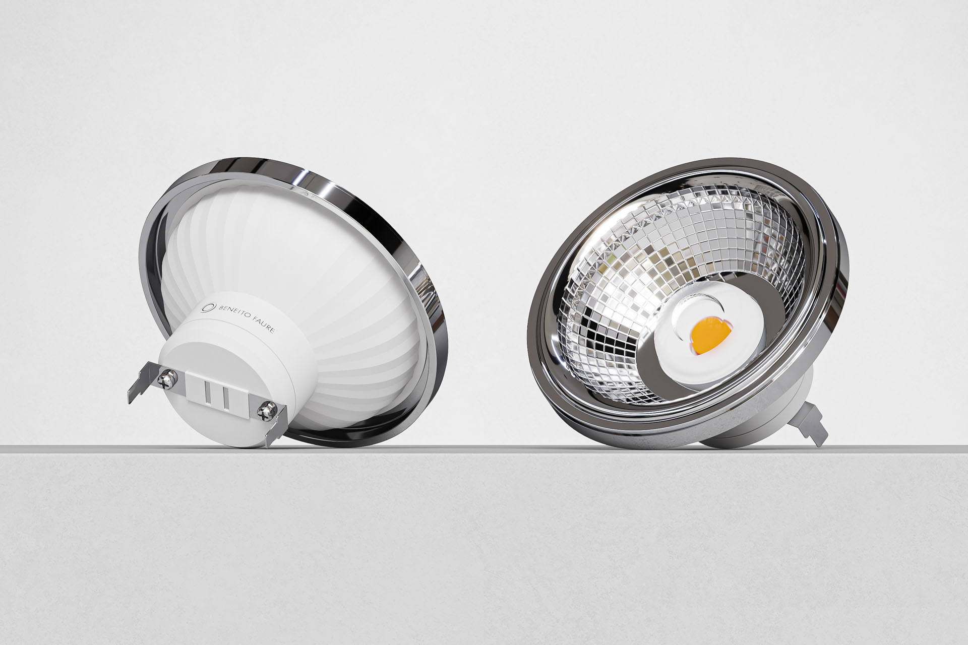 bombilla LED AR111 G53 blanca