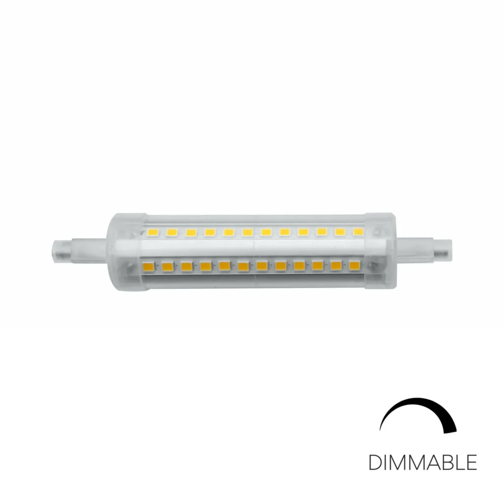Lineal Tubular 9W R7S Dimmable
