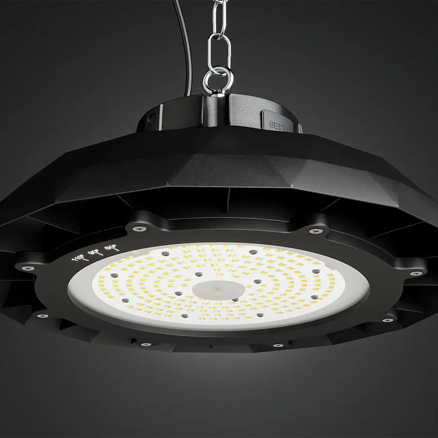 Ufo Lens Switch: fonctionnalité et innovation dans l&rsquo;éclairage industriel