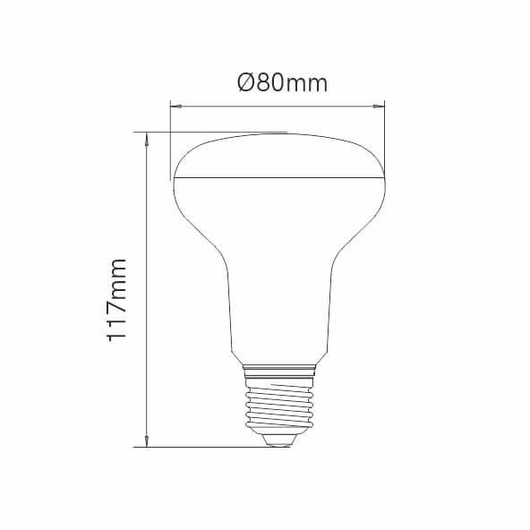 Bombilla LED 10w E27 Tubular - Beneito Faure
